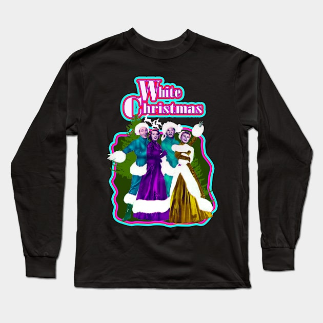 WHITE CHRISTMAS Long Sleeve T-Shirt by Xela Wilma